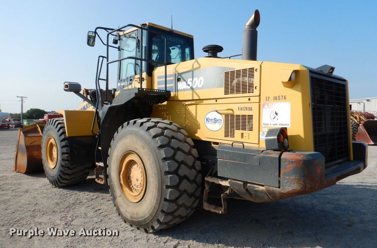 image for item DM3932 2012 Komatsu WA500-7  wheel loader