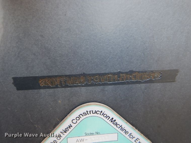 image for item DM3932 2012 Komatsu WA500-7  wheel loader