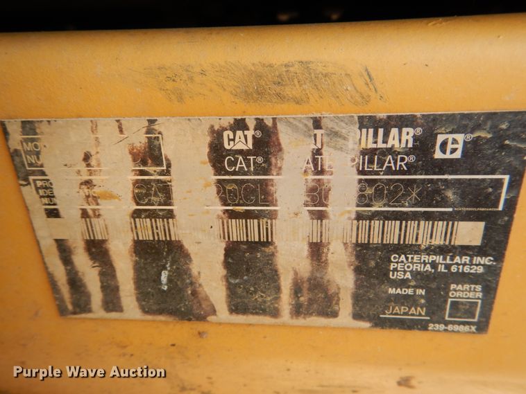 image for item DM3933 2006 Caterpillar 320CL  excavator