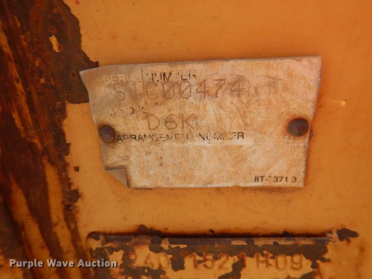 image for item DM3935 2008 Caterpillar D6K LGP  dozer