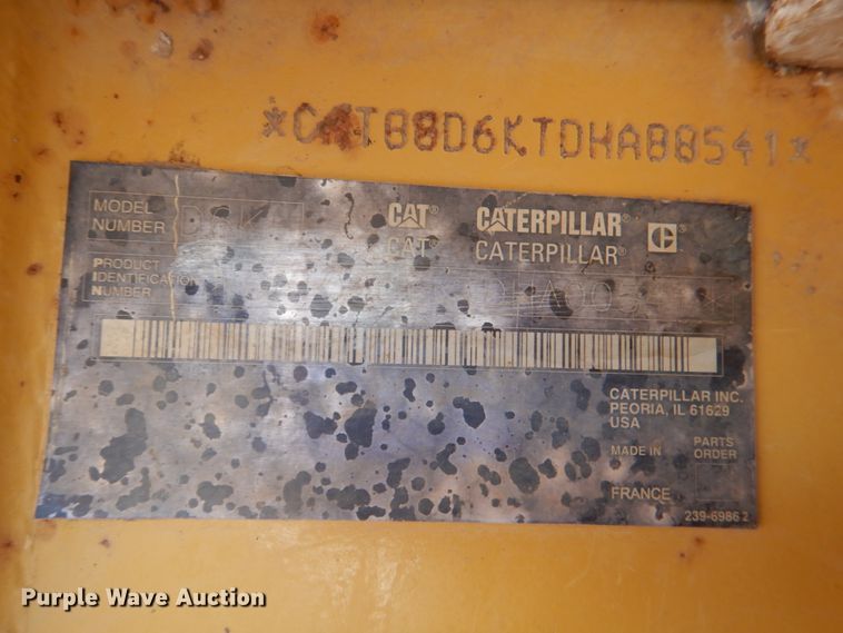 image for item DM3935 2008 Caterpillar D6K LGP  dozer