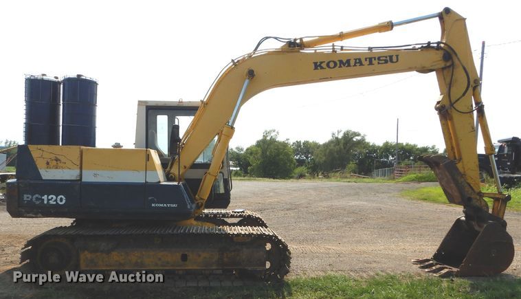 image for item DM4325 1987 Komatsu PC120-3  excavator