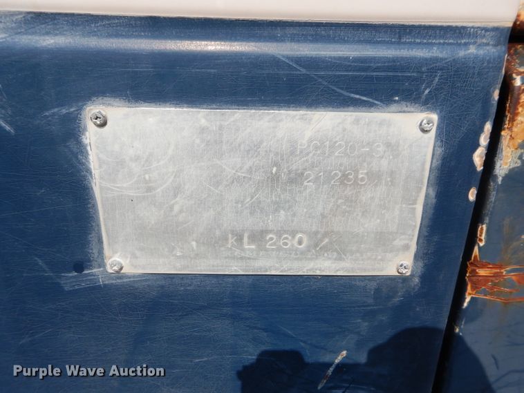 image for item DM4325 1987 Komatsu PC120-3  excavator