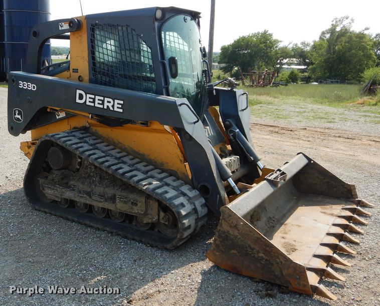 image for item DM4326 2011 John Deere 333D  tracked skid steer loader