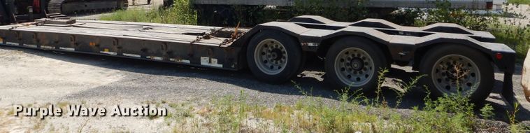 image for item DM4338 1999 Talbert T3DW-50SA-HRG-1-11  lowboy equipment trailer