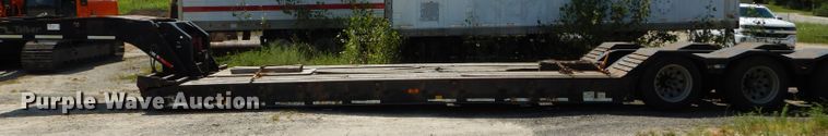 image for item DM4338 1999 Talbert T3DW-50SA-HRG-1-11  lowboy equipment trailer