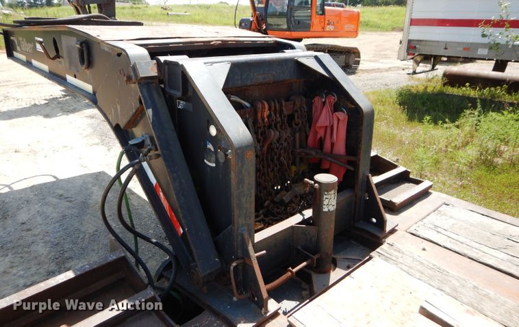 image for item DM4338 1999 Talbert T3DW-50SA-HRG-1-11  lowboy equipment trailer