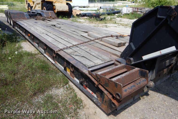 image for item DM4338 1999 Talbert T3DW-50SA-HRG-1-11  lowboy equipment trailer