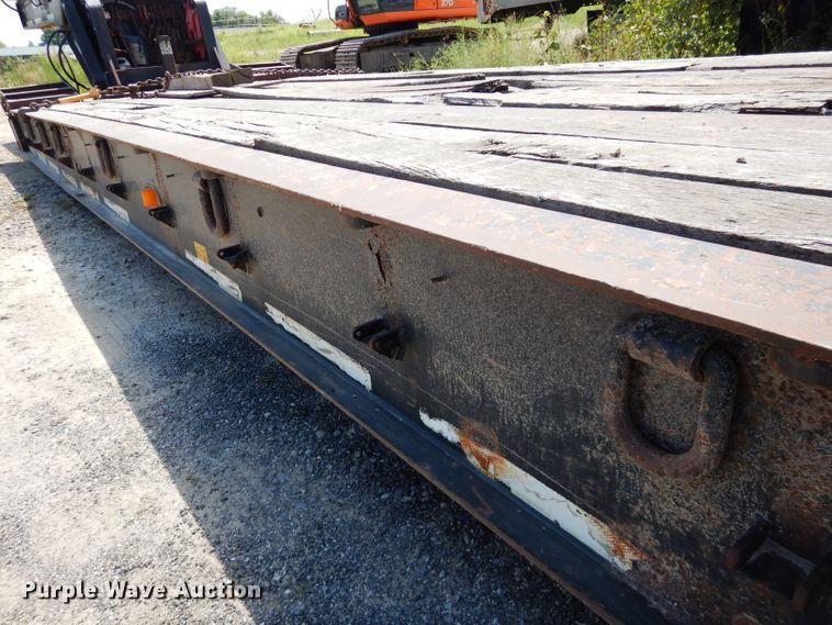 image for item DM4338 1999 Talbert T3DW-50SA-HRG-1-11  lowboy equipment trailer