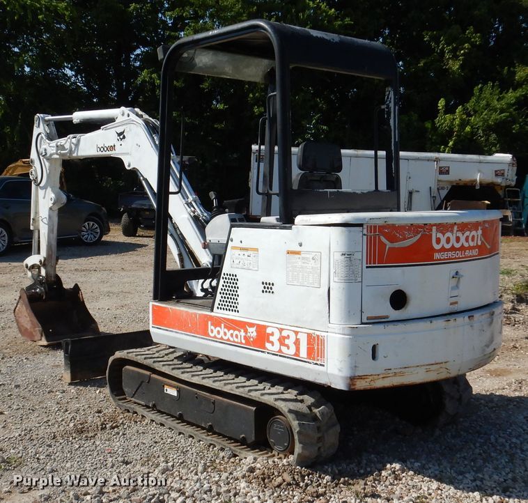 image for item DM6335 Bobcat 331  mini excavator