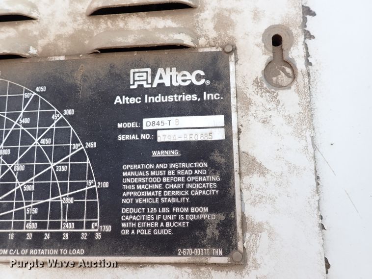 image for item DN1838 1994 GMC Top Kick  crane truck