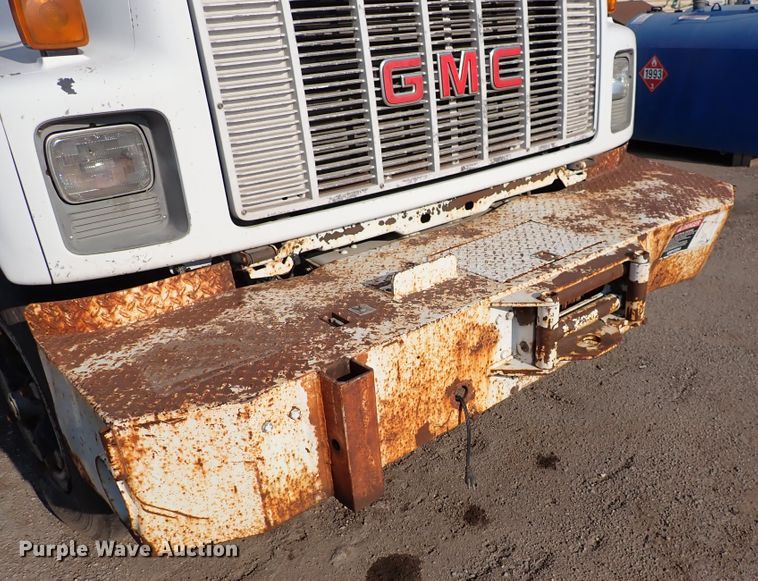 image for item DN1838 1994 GMC Top Kick  crane truck