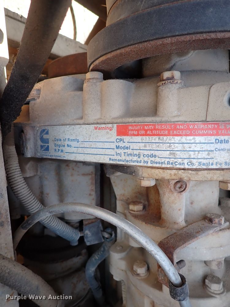 image for item DN1839 1982 International  drilling rig truck