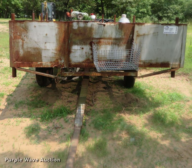 image for item DN5955 Shop built pipe trailer