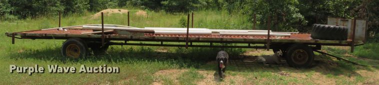 image for item DN5955 Shop built pipe trailer
