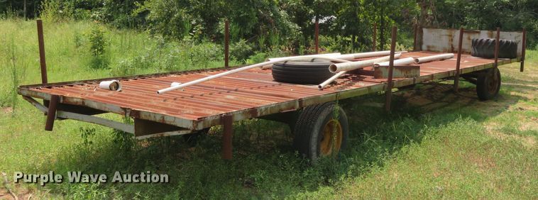 image for item DN5955 Shop built pipe trailer