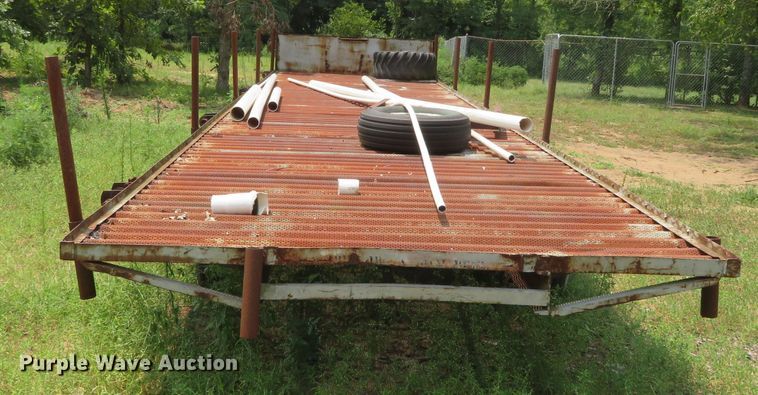 image for item DN5955 Shop built pipe trailer