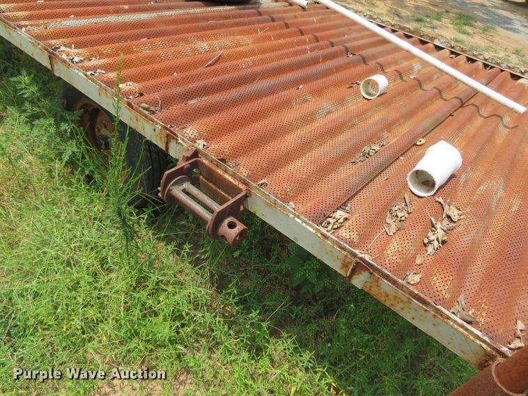 image for item DN5955 Shop built pipe trailer