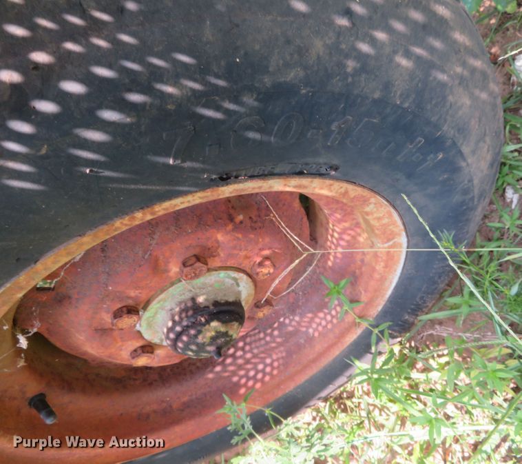 image for item DN5955 Shop built pipe trailer