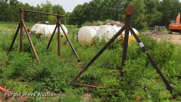 image for item DN5956 (2) shop built reel stands