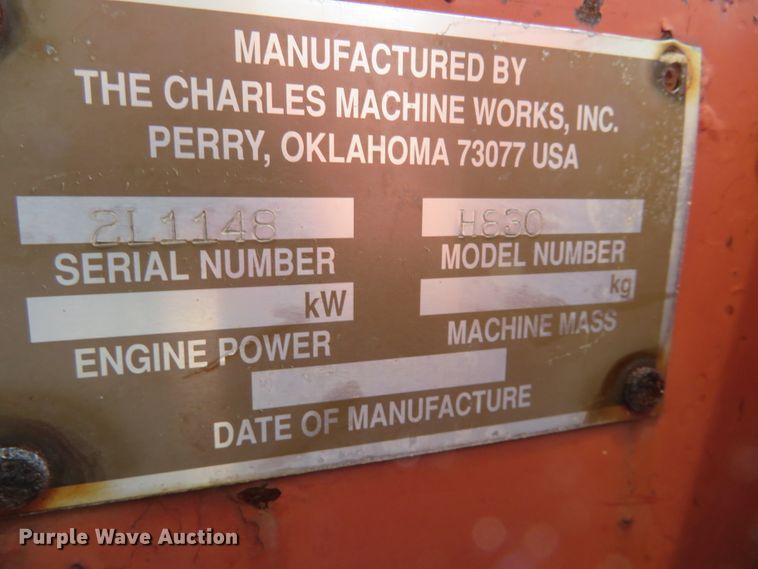 image for item DN5961 1994 Ditch Witch 8020  cable plow