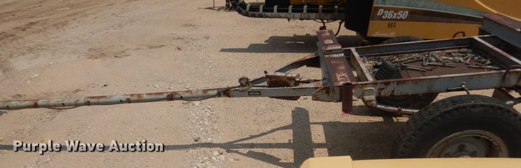 image for item ED9804 1989  shop built pipe trailer