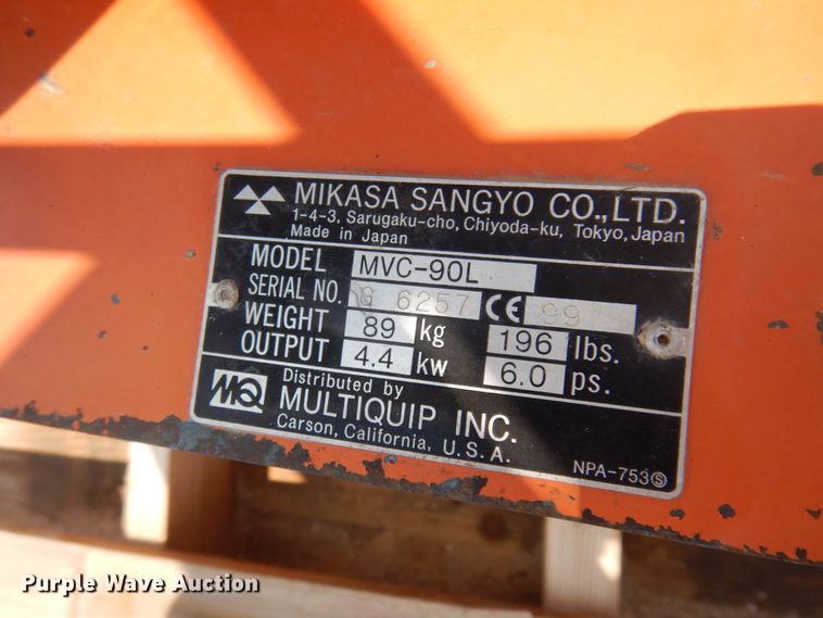 image for item ED9809 Compactors