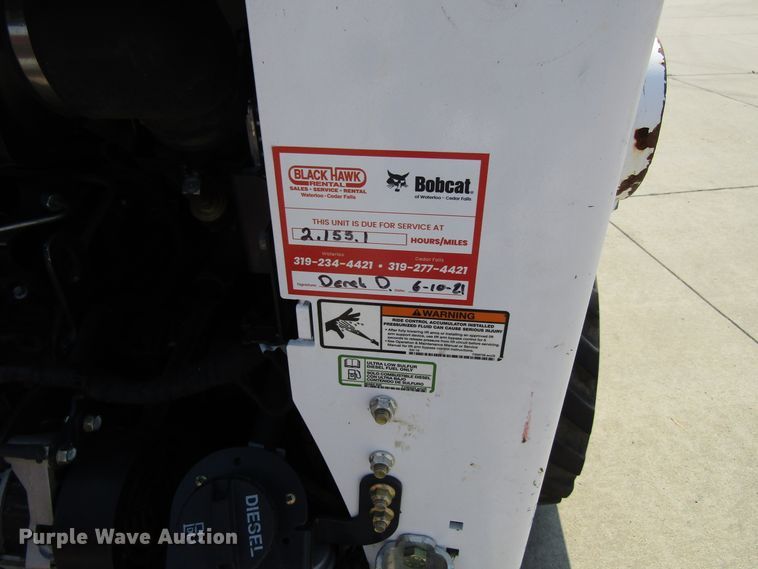 image for item EV9287 2017 Bobcat S650  skid steer loader