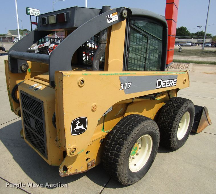 image for item EV9288 2008 John Deere 317  skid steer loader