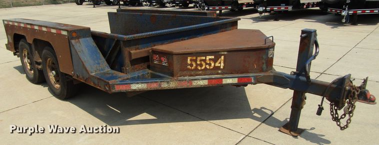image for item EV9289 2013 B-B  equipment trailer