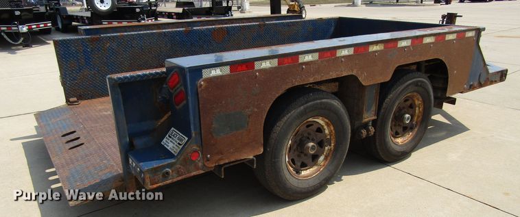 image for item EV9289 2013 B-B  equipment trailer