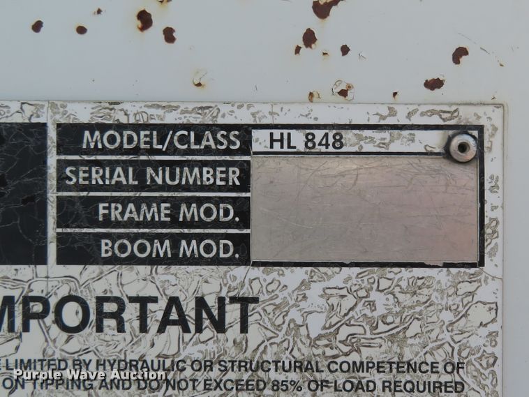 image for item FP9340 2002 Freightliner FL70  crane truck