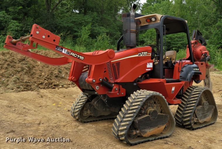 image for item FP9351 2012 Ditch Witch RT115 Quad  cable plow