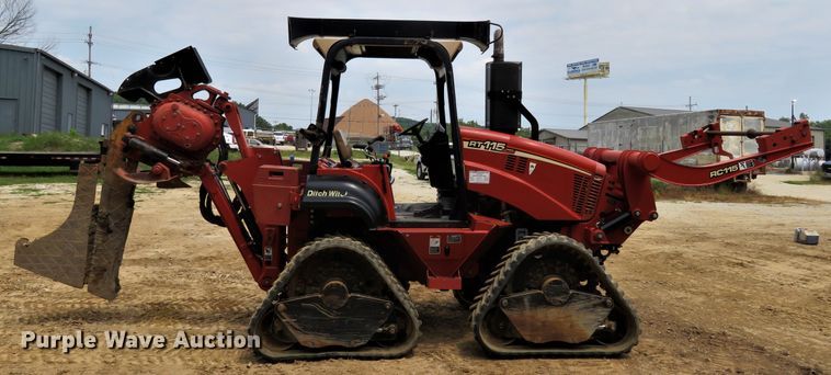 image for item FP9351 2012 Ditch Witch RT115 Quad  cable plow