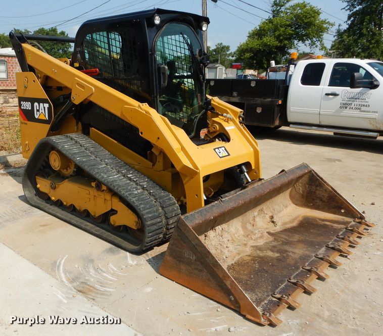 image for item HF9225 2014 Caterpillar 289D  tracked skid steer loader