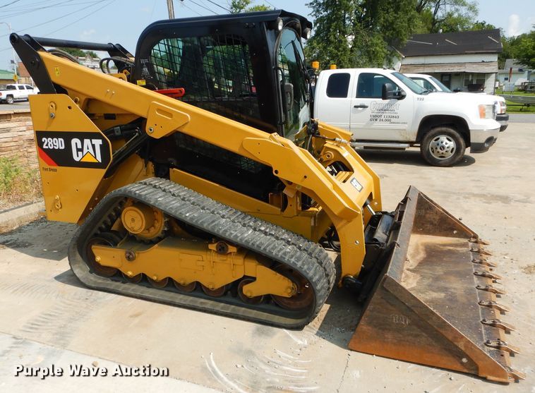 image for item HF9225 2014 Caterpillar 289D  tracked skid steer loader