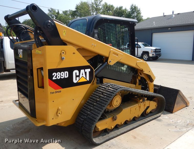 image for item HF9225 2014 Caterpillar 289D  tracked skid steer loader