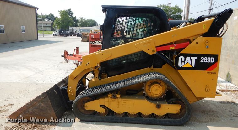 image for item HF9225 2014 Caterpillar 289D  tracked skid steer loader