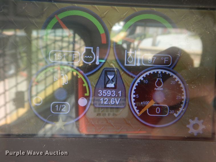 image for item HF9225 2014 Caterpillar 289D  tracked skid steer loader