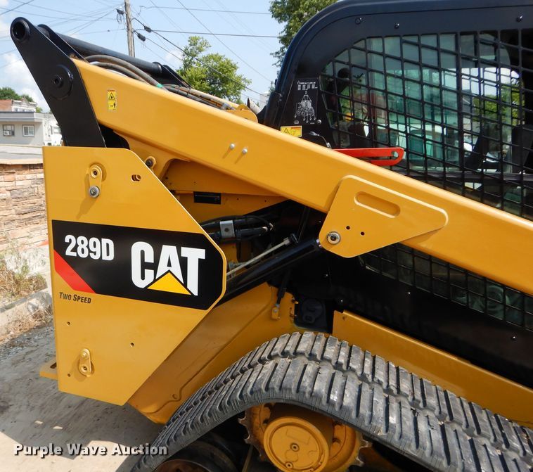 image for item HF9225 2014 Caterpillar 289D  tracked skid steer loader