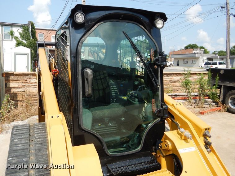 image for item HF9225 2014 Caterpillar 289D  tracked skid steer loader