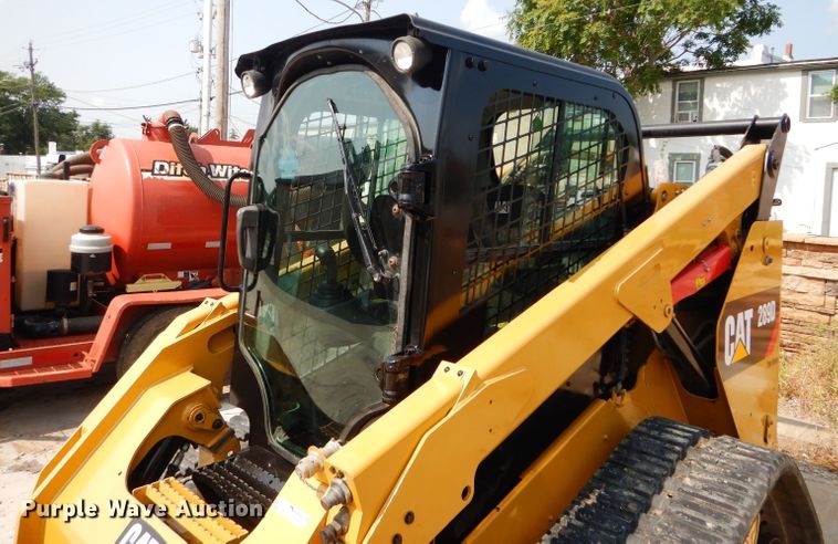 image for item HF9225 2014 Caterpillar 289D  tracked skid steer loader