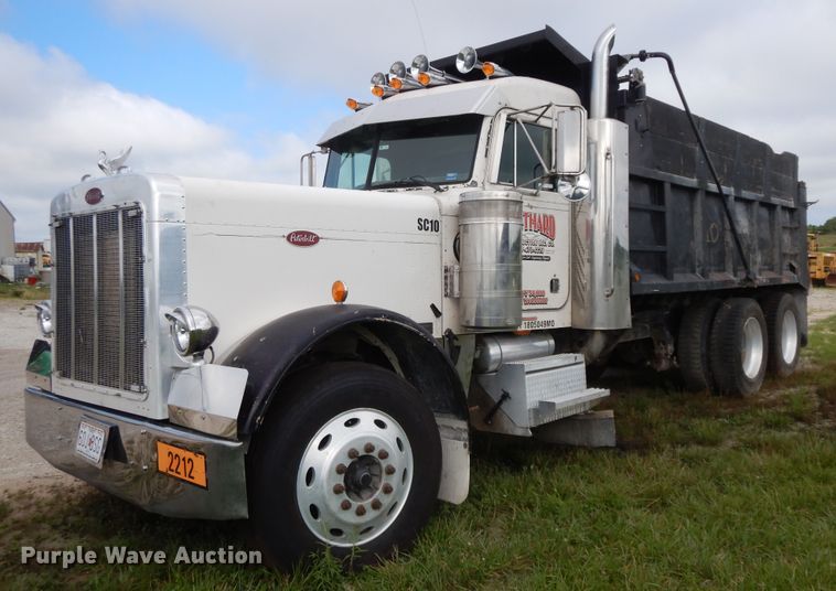 image for item HP9647 1998 Peterbilt 379  dump truck