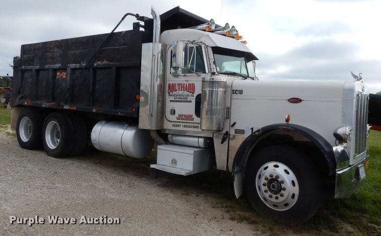 image for item HP9647 1998 Peterbilt 379  dump truck