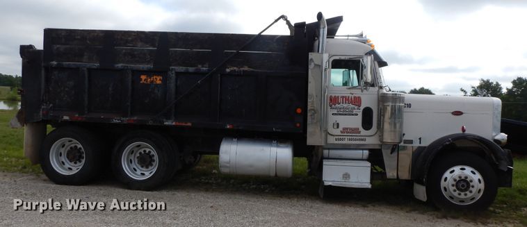 image for item HP9647 1998 Peterbilt 379  dump truck