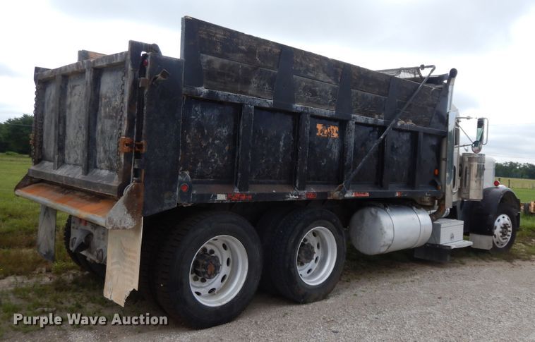 image for item HP9647 1998 Peterbilt 379  dump truck