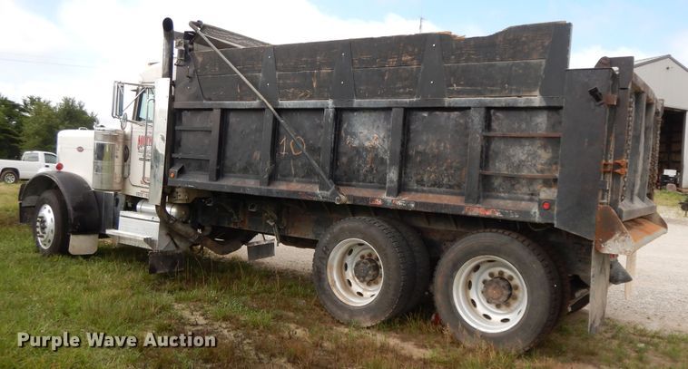 image for item HP9647 1998 Peterbilt 379  dump truck