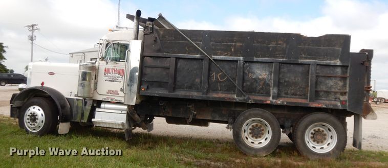 image for item HP9647 1998 Peterbilt 379  dump truck