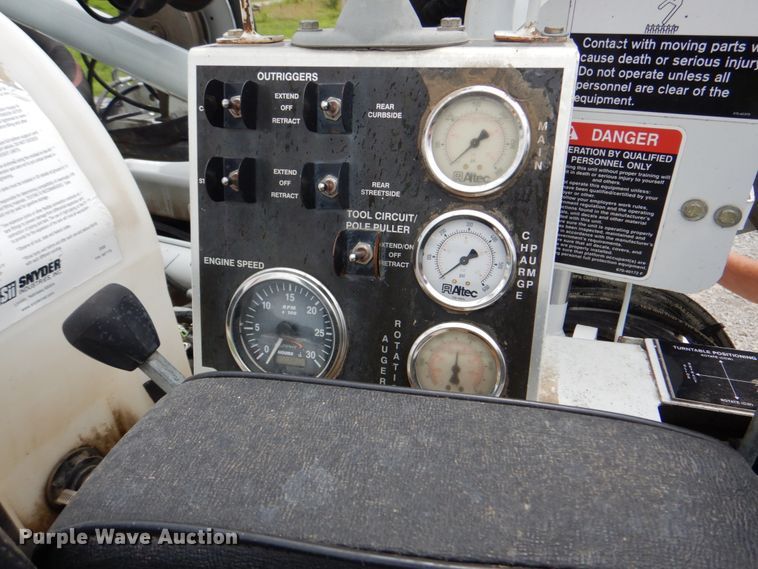 image for item HT9344 2008 International WorkStar 7400  pressure digger truck