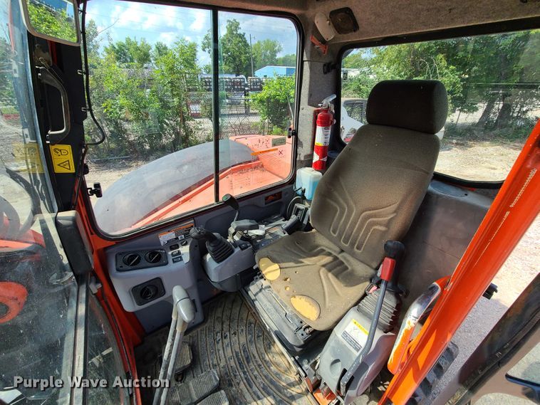 image for item IC9852 2011 Kubota KX080-3  mini excavator